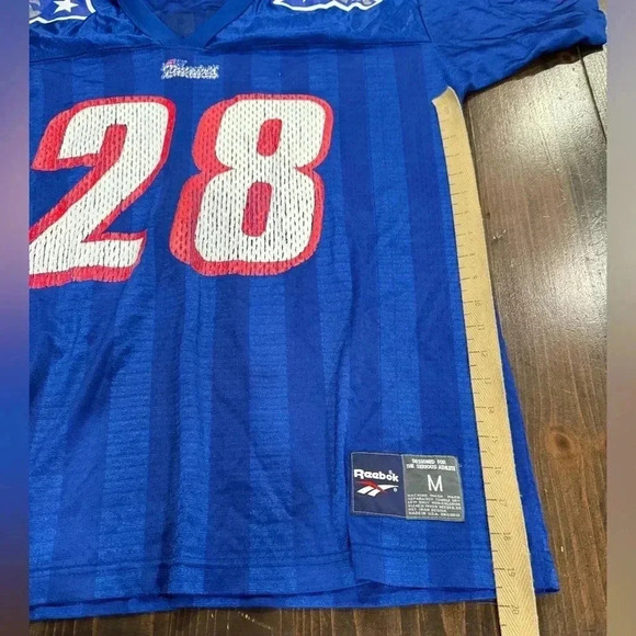 Vintage  Reebok New England Patriots Curtis Martin 90s NFL Football Jersey - Picture 8 of 8